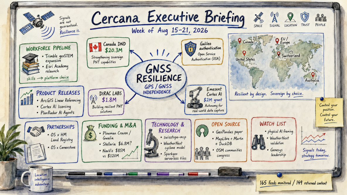Cercana Systems LLC - Cercana Executive Briefing — Week of Saturday, August 15–Friday, August 21, 2026