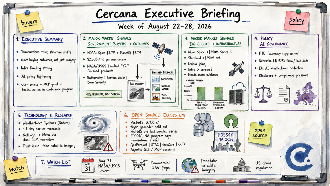 Cercana Systems LLC - Cercana Executive Briefing — Week of August 22–28, 2026